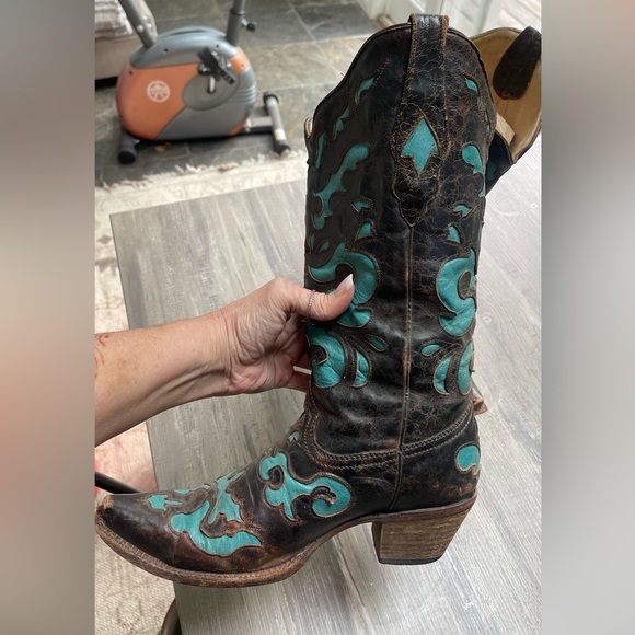 A RARE VINTAGE stunner! Cowboy Boots! - Picture 8 of 11